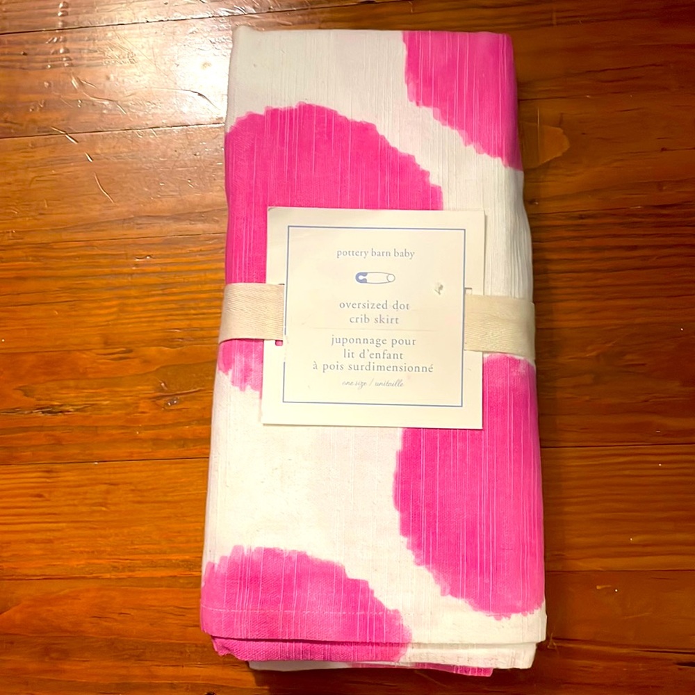 Pottery Barn Crib Skirt